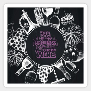 Wine blackboard #20 Sticker